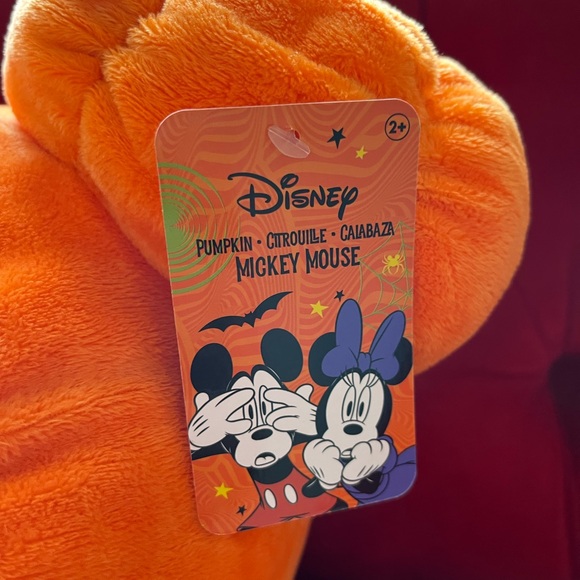 Disney Mickey Mouse Halloween Spooktacular Pumpkin 12” Plush NWT - Picture 4 of 11